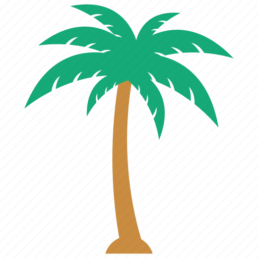 Summer, palm, tree, vacation, coconut, beach, island icon - Download on Iconfinder
