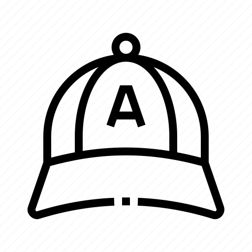 Cap, baseball, snapback, trucker, adjustable, curved, embroidered icon - Download on Iconfinder