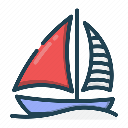 Sailboat, boat, ship, travel, transport icon - Download on Iconfinder