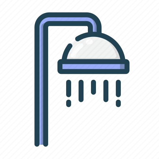 Shower, water, bath, bathroom, clean icon - Download on Iconfinder