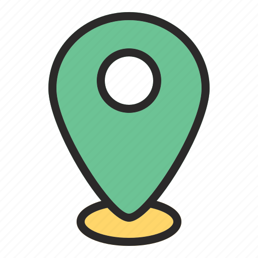 Location, vacation, pin, holiday, summer, navigation icon - Download on Iconfinder