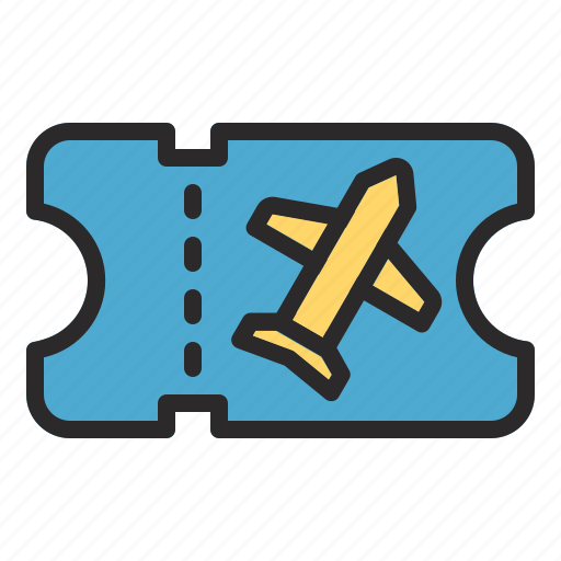 Holiday, airplane, summer, ticket icon - Download on Iconfinder