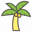 beach, coconut, island, palm, summer, tree, vacation