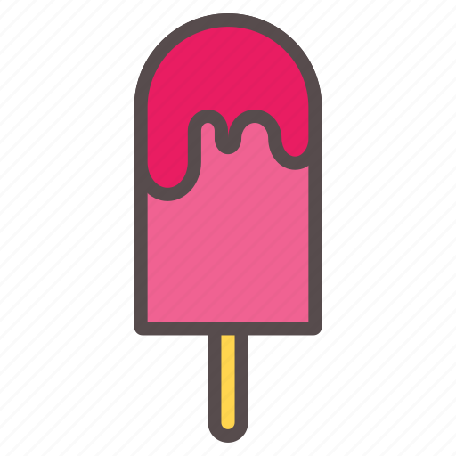 Cream, food, ice, popsicle, stick, summer, vacation icon - Download on Iconfinder