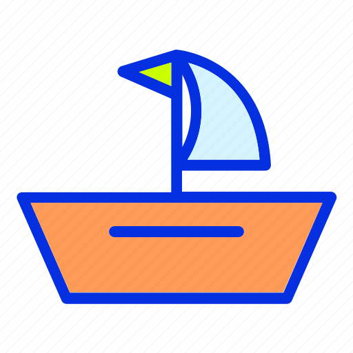 Beach, boat, holiday, ship, summer, vacation icon - Download on Iconfinder
