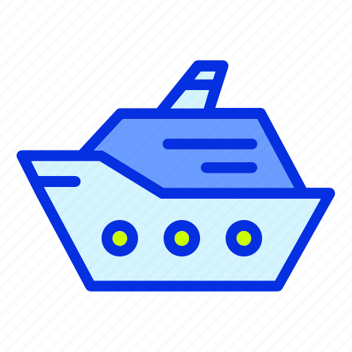 Beach, holiday, sea, ship, summer, vacation icon - Download on Iconfinder