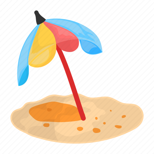 Umbrella, beach, holiday, vacation, summer, traveling icon - Download on Iconfinder