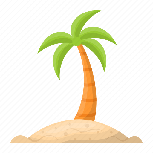 Coconut, tree, holiday, vacation, beach, summer icon - Download on Iconfinder