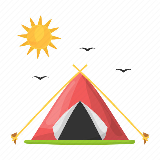 Tent, camping, camp, tents, holiday, vacation, summer icon - Download on Iconfinder
