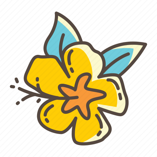Beach, flower, hawai, plant, floral icon - Download on Iconfinder