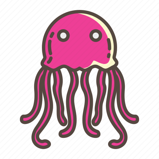 Jellyfish, sea, ocean, fish icon - Download on Iconfinder