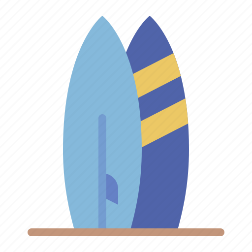 Surfboard, surfing, summer, vacation, tropical, travel, fun icon - Download on Iconfinder