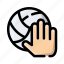 volleyball, ball, sport, game, play, beach, volley 