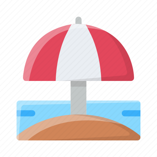 Beach, sea, summer, travel, vacation, holiday, umbrella icon - Download on Iconfinder