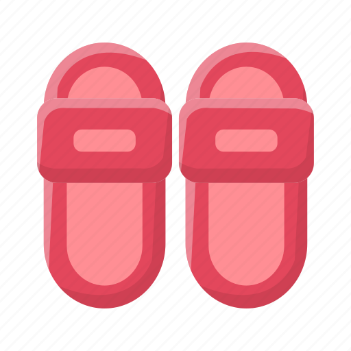 Slippers, footwear, slipper, pair, fashion, shoe, summer icon - Download on Iconfinder