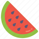 food, fruits, watermelon, slice, summer, vacation, water