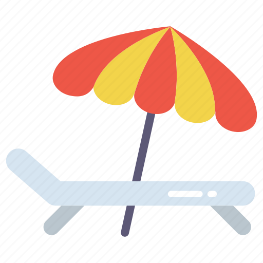 Beach, desk, table, umbrella, holiday, summer, vacation icon - Download on Iconfinder