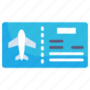 ticket, tourism, travel, boarding pass, flight, plane, tourist