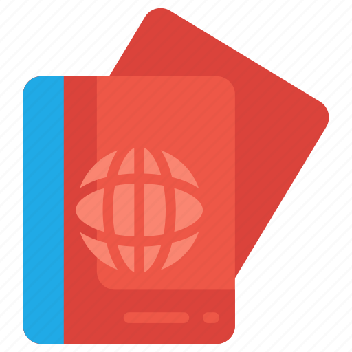 Document, passport, tourist, travel, tourism, immigration, vacation icon - Download on Iconfinder