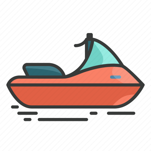 Jetski, jet ski, sport, vehicle, beach icon - Download on Iconfinder