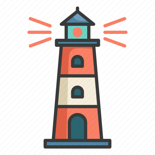 Lighthouse, navigation, building, ocean, sea, architecture icon - Download on Iconfinder