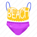 beachwear, bikini, summer wear, apparel, underclothes