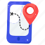 online tracking, mobile navigation, mobile gps, online location, navigation app 