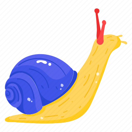 Escargot, snail, animal, creature, gastropod icon - Download on Iconfinder