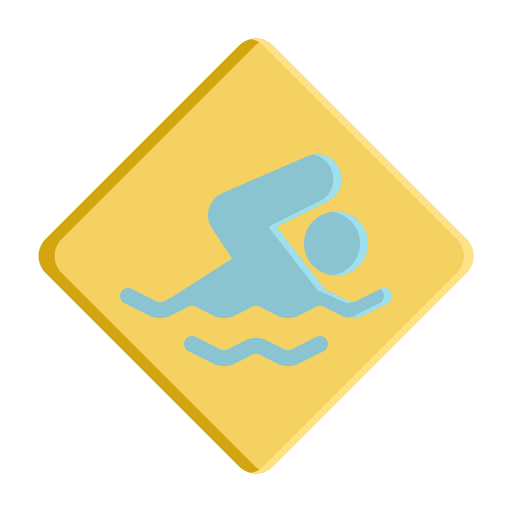Swimming, area, beach, summer icon - Free download