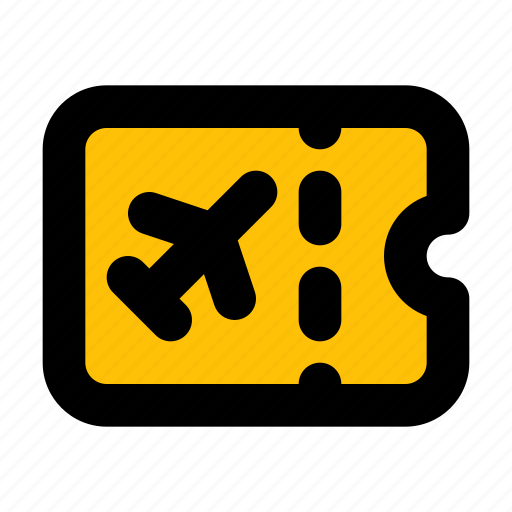 Ticket, flight, airport, travel icon - Download on Iconfinder