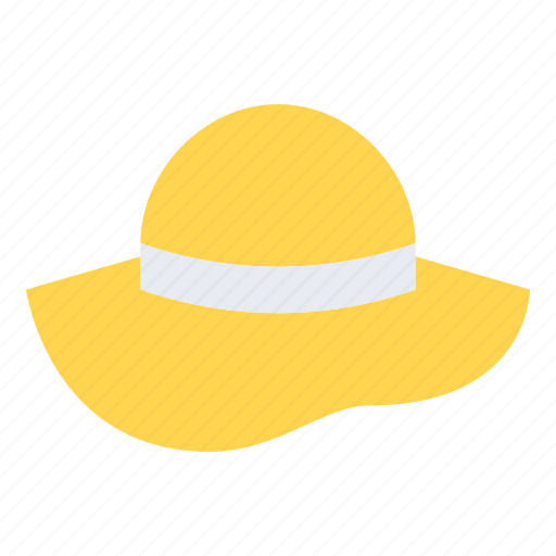 Summer, requisite, necessity, hat, beach, floppy icon - Download on Iconfinder