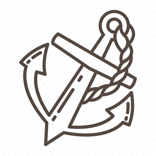 Ship, anchor, rope, boat, sea, beach icon - Download on Iconfinder