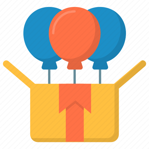 Balloon, party, birthday, decoration, anniversary icon - Download on Iconfinder