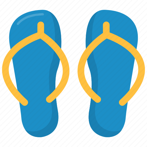 Rubber, fashion, pair, sandal, beach icon - Download on Iconfinder