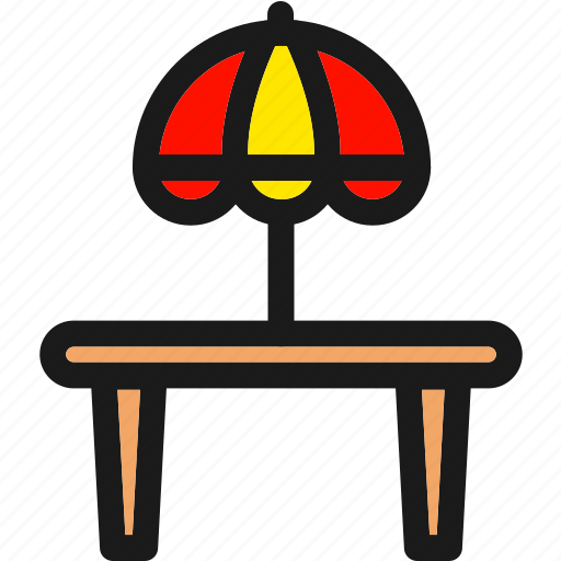 Burger, caf, chairs, drink icon - Download on Iconfinder