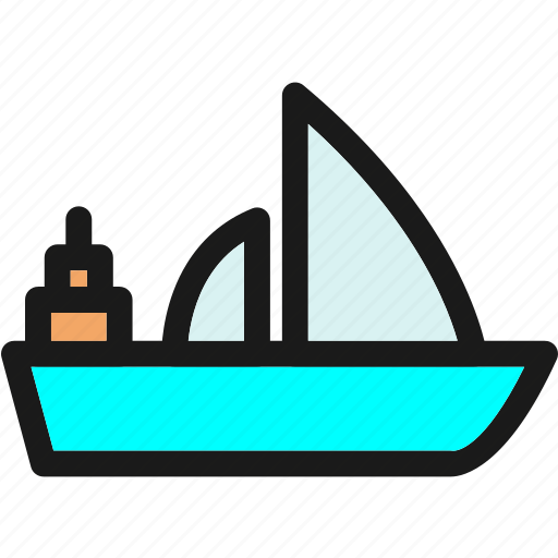 Cargo, freighter, logistics, ship icon - Download on Iconfinder