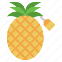 pineapple, fruit, discount, price, tag, healthy, food 