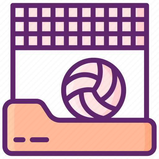 Beach, sport, summer, volleyball icon - Download on Iconfinder
