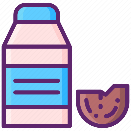 Bottle, coconut, milk icon - Download on Iconfinder