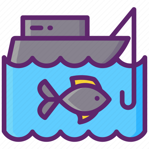 Deep, fishing, sefishing icon - Download on Iconfinder