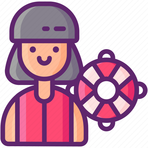 Female, lifeguard, woman icon - Download on Iconfinder