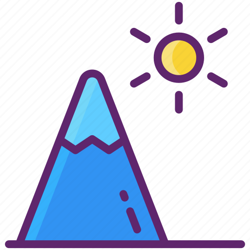 Hill, landscape, mountains, nature icon - Download on Iconfinder
