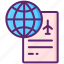 document, passport, travel 