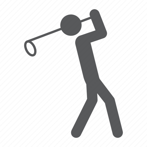 Golf, sport, play, game, stick, player, recreation icon - Download on Iconfinder