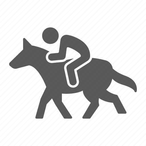 Horse, riding, sport, stallion, rider, person icon - Download on Iconfinder