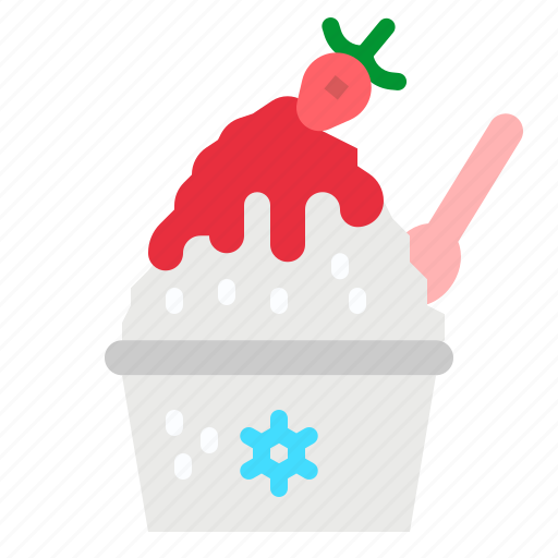 Dessert, food, ice, restaurant, shaved icon - Download on Iconfinder