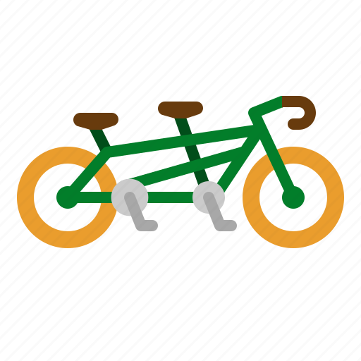 Bicycle, bike, cycling, sport, tendem icon - Download on Iconfinder