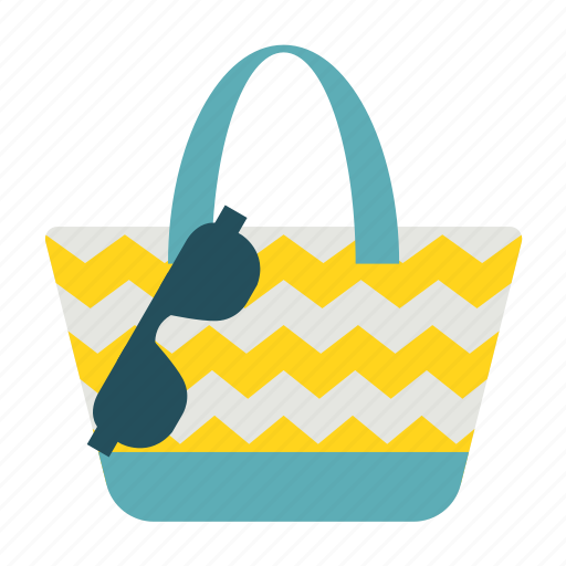 Summer, bag, beach, beach bag, summer bag, tote bag, trip icon - Download on Iconfinder