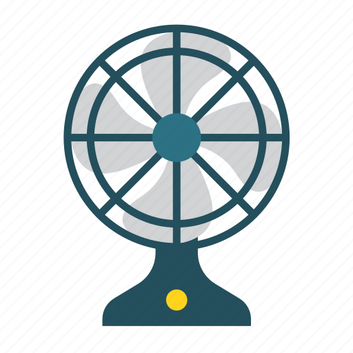 Cooling, electric, fan, summer, pedestal, appliance, charging icon - Download on Iconfinder