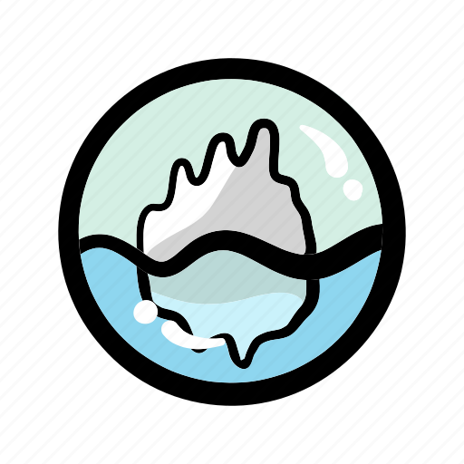 Global warming, iceberg, management, melt, model, pole icon - Download on Iconfinder